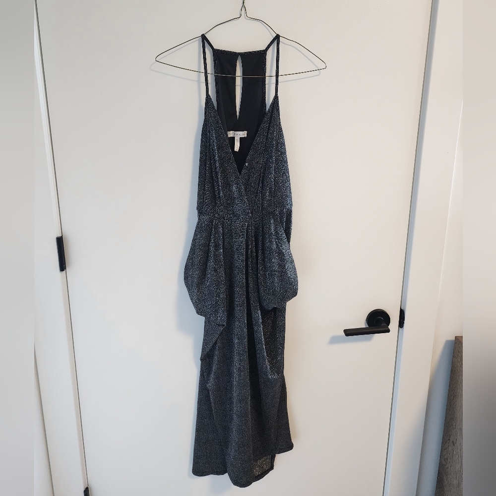 Sparkly black dress